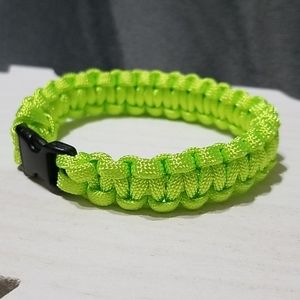 Neon Green Paracord Bracelet